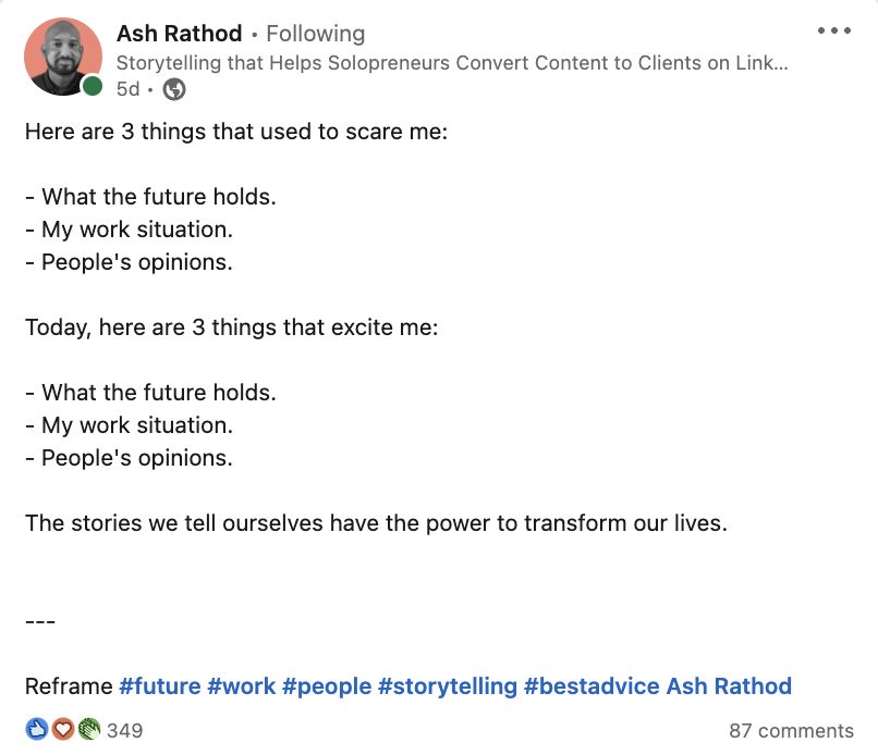 Storytelling by Ash Rathod