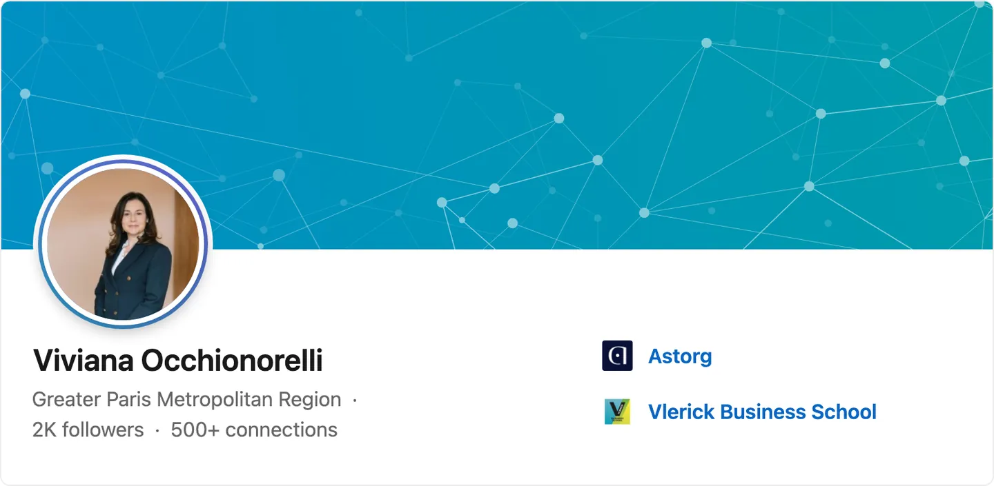 Viviana Occhionorelli's LinkedIn profile